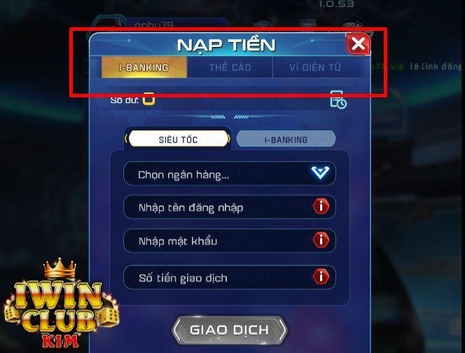 Người chơi có thể thực hiện rút tiền qua nhiều phương thức do WIN79 cung cấp